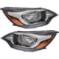 thumbnail image 1 of Headlight Set For 2012-2017 Kia Rio Sedan Left and Right Black Housing 2Pc, 1 of 3