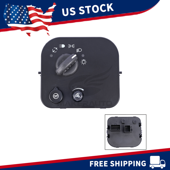 Headlight Switch for Chevrolet GMC Buick Isuzu Oldsmobile