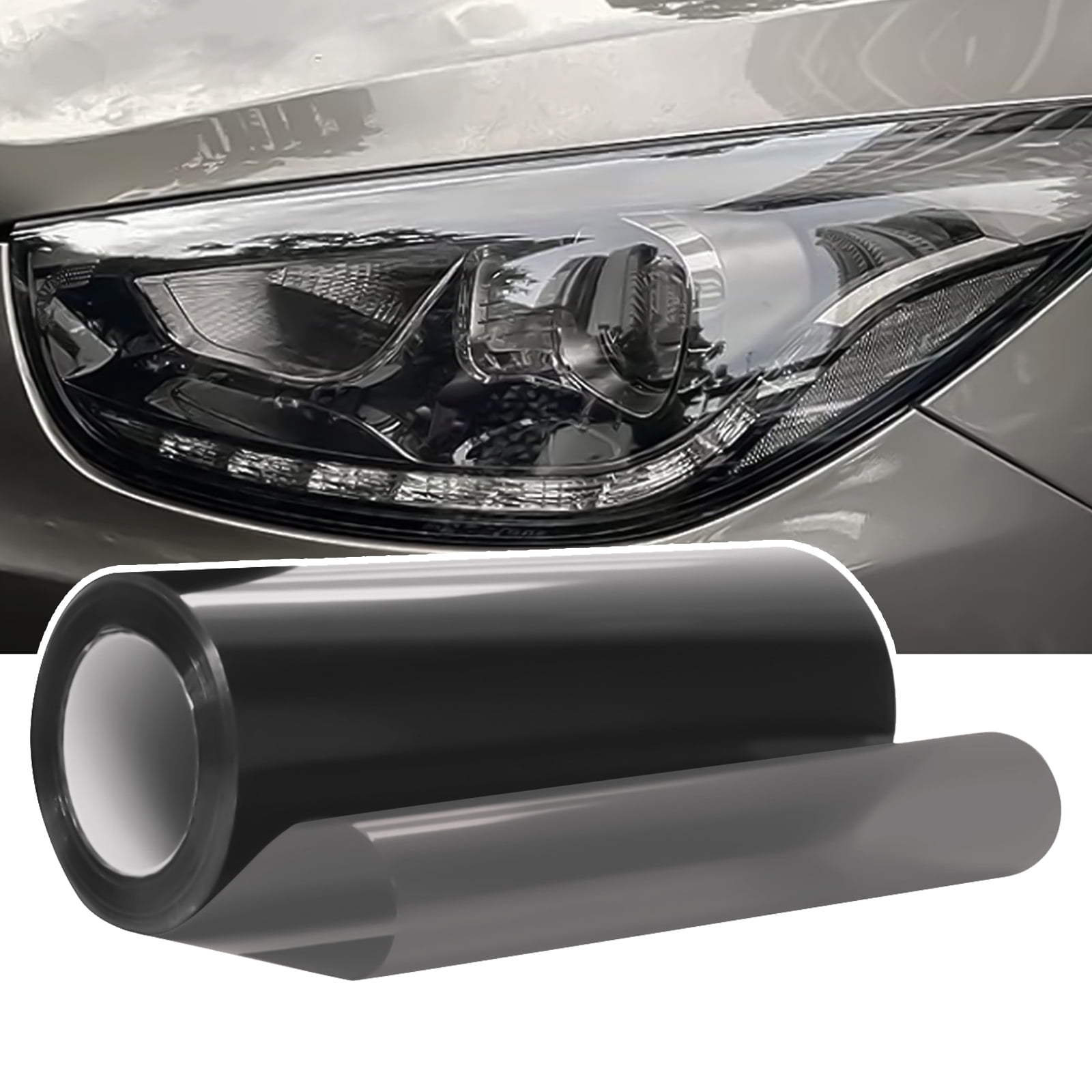 Headlight Taillight Tint Film,Light Black Car Light Film Car Light ...