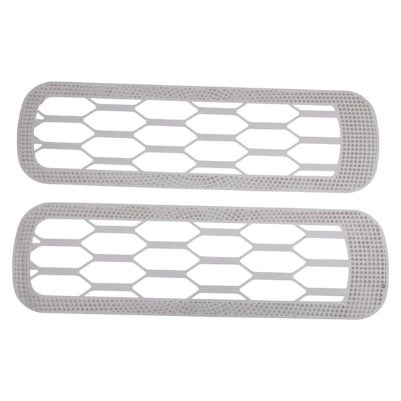 Headlight Trim Bezel Headlamp Bezel Headlight Cover Decor for Land Rover Defender 90 2020-2022 Silver Tone Stainless Steel 2Pcs Front Left Front Right