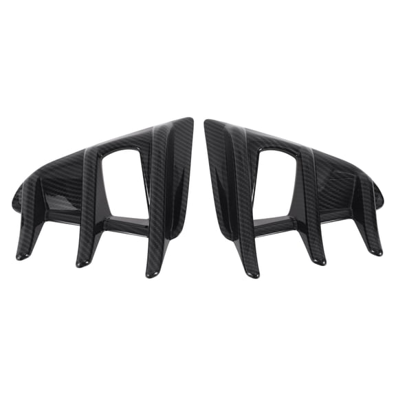 Headlight Trim Bezel Headlamp Bezel Headlight Cover Decor for Toyota 86 2016-2020 Carbon Fiber Black ABS 2 Pcs Front Left Front Right Car