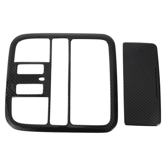 Headlight Trim Bezel for Honda Pilot2019-2022 Front Row Headlamp Bezel Headlight Cover Decor Carbon Fiber Black 1 Set
