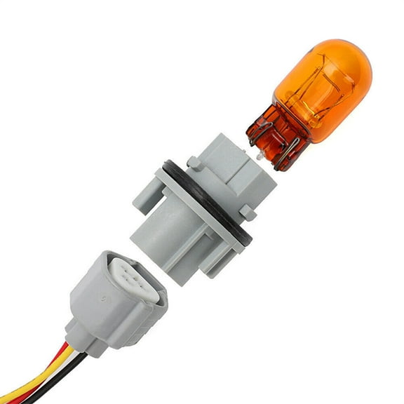 Headlight Turn Signal Bulb Socket Wire Harness Kit For Toyota Nissan 262439B91A