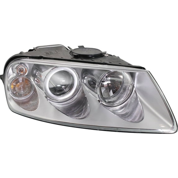 Headlight For Volkswagen 04-07 Touareg Sport Utility Right Clear Lens With Bulb Fits select: 2004-2006 VOLKSWAGEN TOUAREG 3.2, 2007 VOLKSWAGEN TOUAREG V6