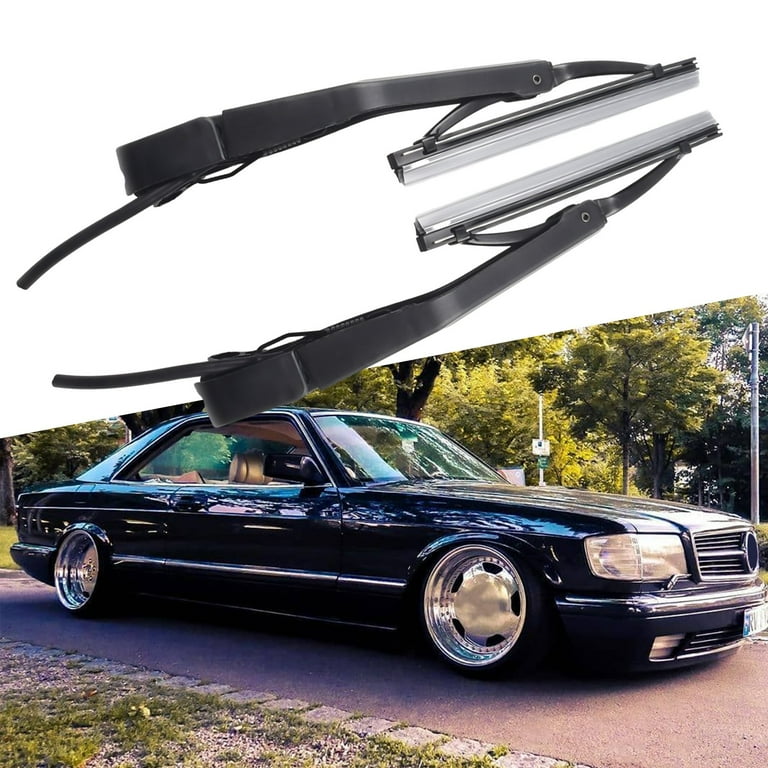 Headlight Wiper Rh Lh For Mercedes W126 A1268204544 A1268204644