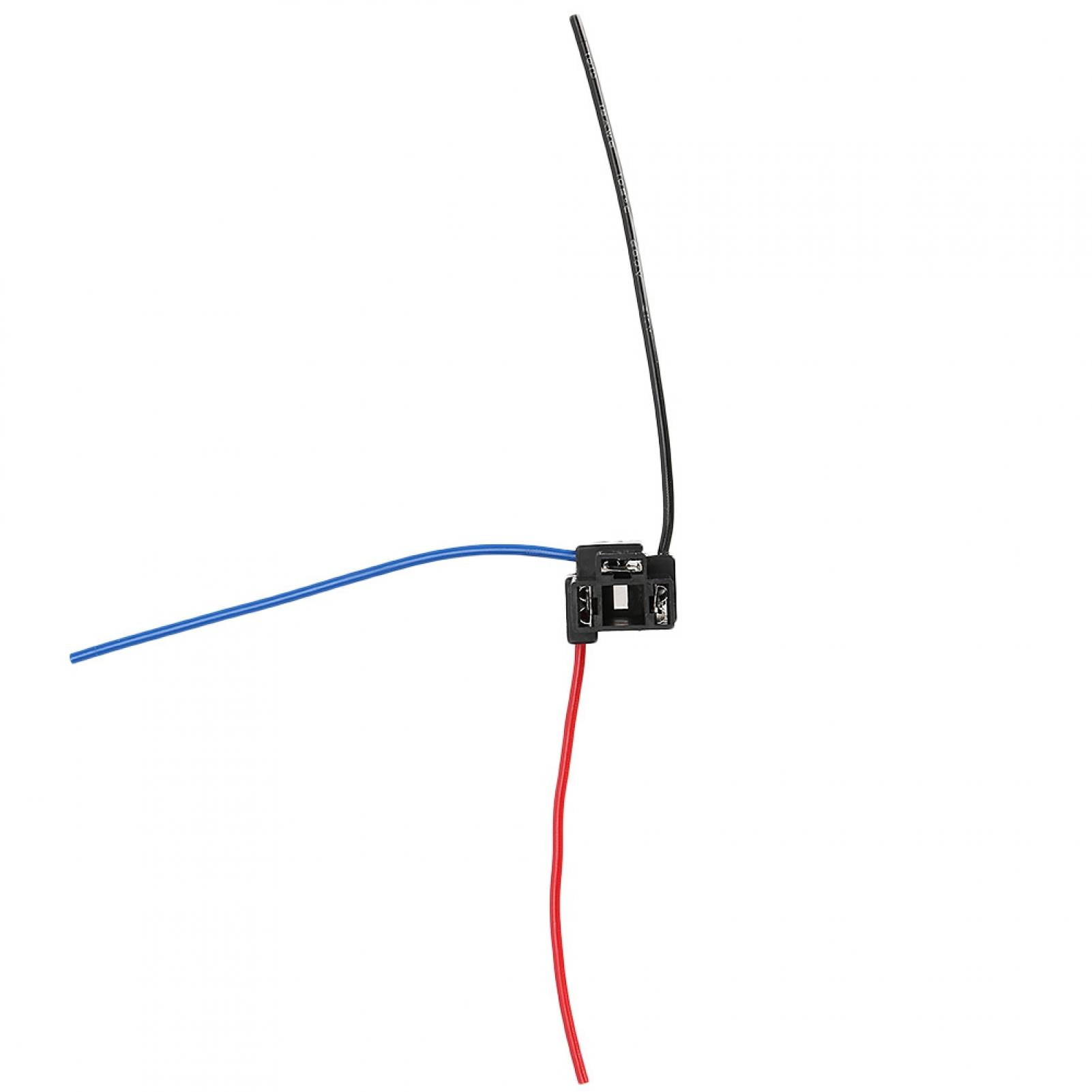 Headlight Wiring Connector H4 3 Pin Headlight Repair Bulb Wiring