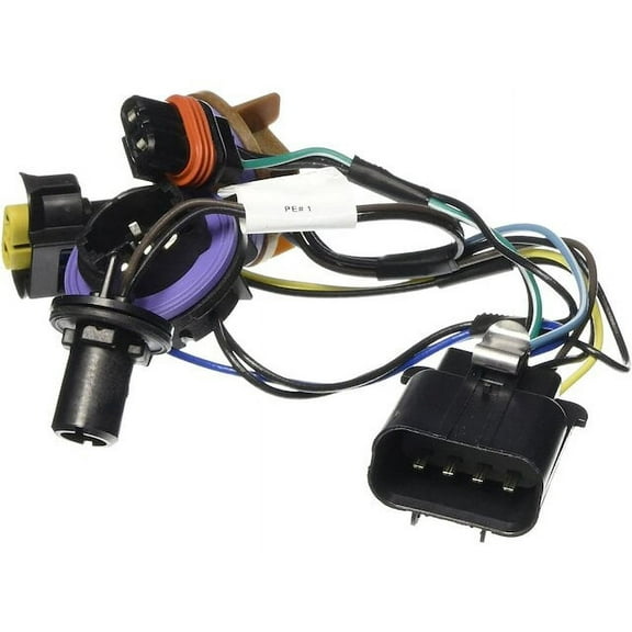 Headlight Wiring Harness - Compatible with 2007 - 2014 Chevy Suburban 1500 2008 2009 2010 2011 2012 2013