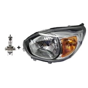 Headlight assembly for Maruti Suzuki Alto 800 Type 2 WITH BULB Left/Passenger Side 2016- Present  WITHOUT ADJUSTABLE MOTOR