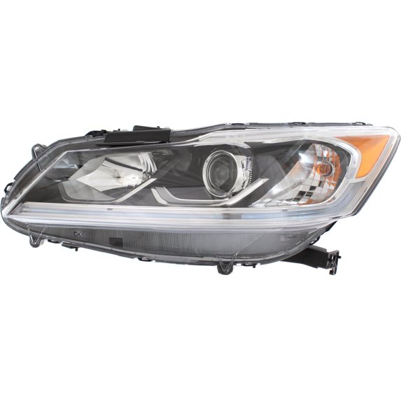 Headlight for Honda Accord 2017 Driver Side OE Replacement Halogen With bulb(s)