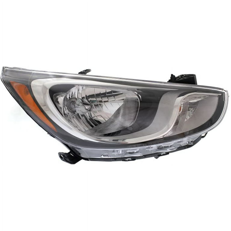 Headlight for Hyundai Accent 12 14 Passenger Side OE Replacement