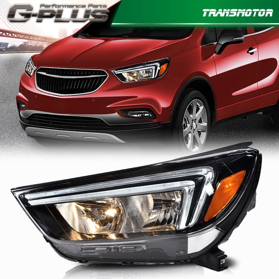 Headlight halogen model LED DRL club side is suitable for Buick Encore 17-22-