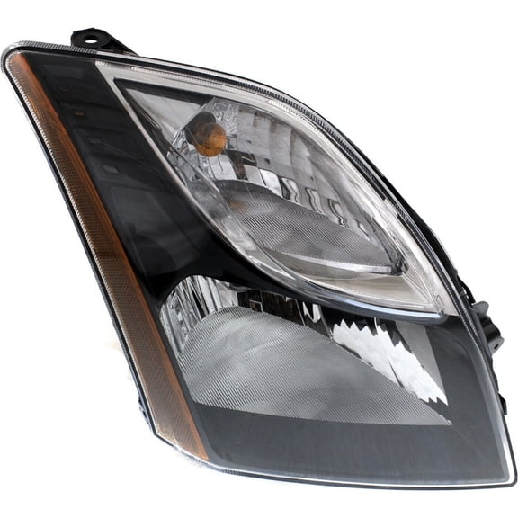 Headlight w/ Black Int. Right For Nissan 2010-2012 Sentra Sedan SR/SE-R/SE-R V