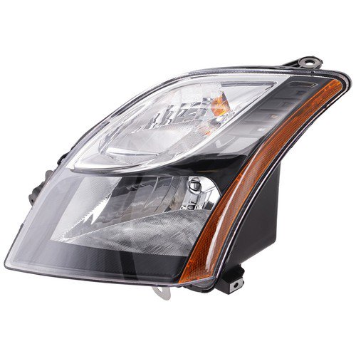 Headlight with Black Int. Left For 2010-2012 Nissan Sentra SR/SE-R/SE-R Spec V