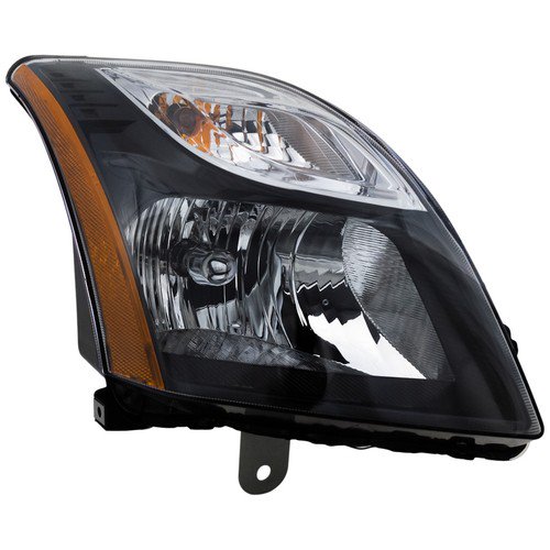 Headlight with Black Int. Right For 2010-2012 Nissan Sentra SR/SE-R/SE-R Spec V