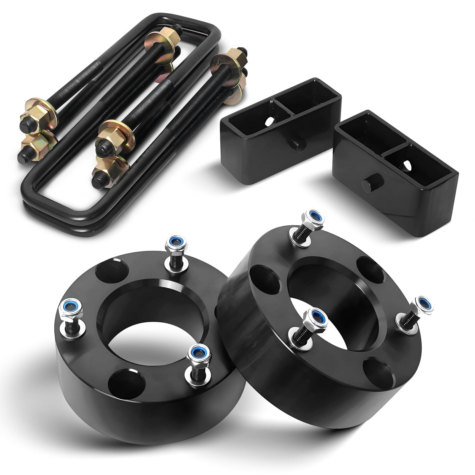 2" Leveling Kit Compatible with 2007-2024 Chevy Silverado 1500 Avalanche Suburban Tahoe | GMC Sierra Yukon XL1500