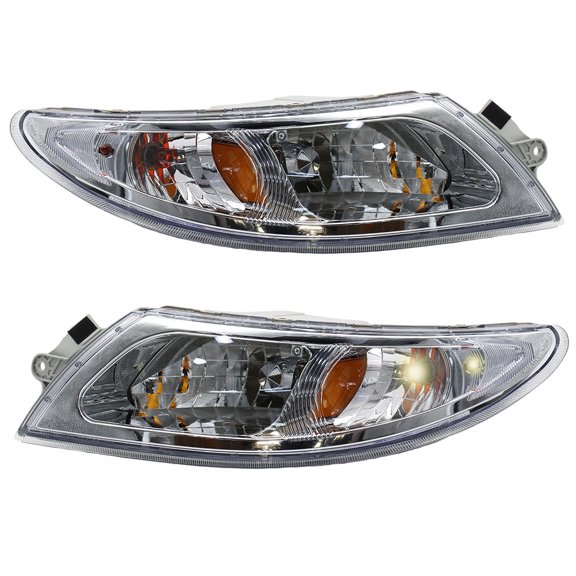 Headlights Assembly Compatible With International Durastar 4200 4300 4400 4900 2002-2018 Pair