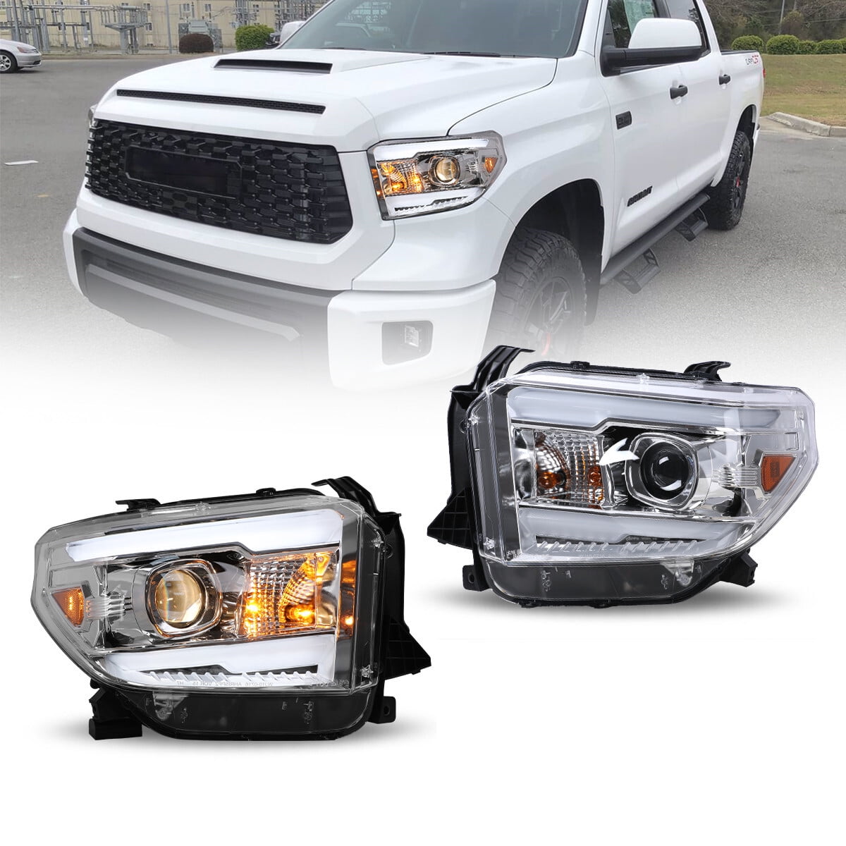 2022-2024 Toyota Tundra Rear Turn Signal Light T10 LED Bulb, Red