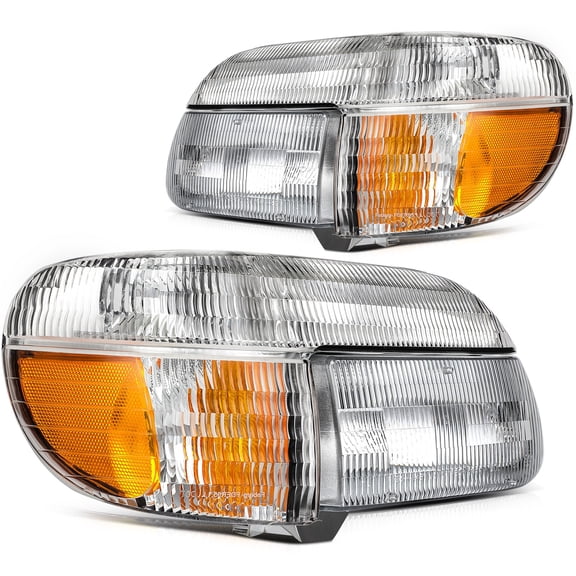 Headlights Assembly For Ford Explorer 1995-01 Mercury Mountaineer 1997 Front L+R