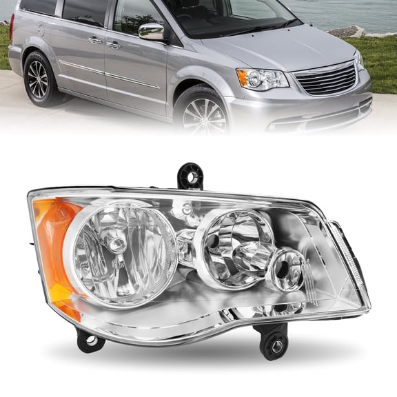 Headlights For 11-20 Dodge Grand Caravan 08-16 Chrysler Town&Country Left Side/Right Side