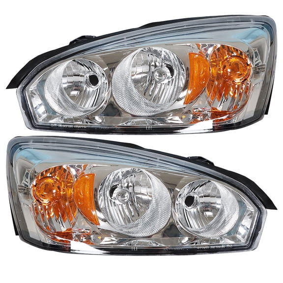 Headlights Front Head Lamps Replacement for 2004 2005 2006 2007 2008 Chevy Malibu SS Headlights Assembly