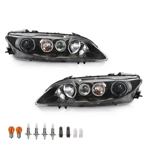 Headlights Headlamp Fit for 2006-2007 Mazda 6 Mazdaspeed,Fit 2006-2008 Mazda 6 (submodel: i, S,GS, GT)