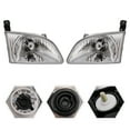 thumbnail image 1 of Headlights Headlamps Pair Set Left L & Right R for 2001 2002 2003 Toyota Sienna, 1 of 13