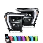 Headlights / Headlamps for 14th gen Ford F150 2021 2022 2023Your OEM Headlights have to are Halogen