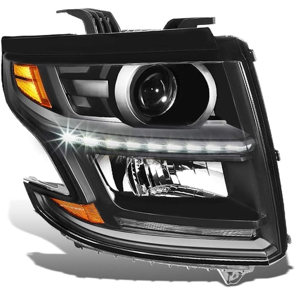 Headlights OE Factory Style LED DRL Projector RH Right for 2015-2020 Suburban Tah