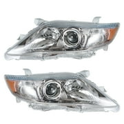 Headlights Replacement for 2010 2011 Toyota Camry SE Headlights Pair Left+Right SidePassenger Driver Side