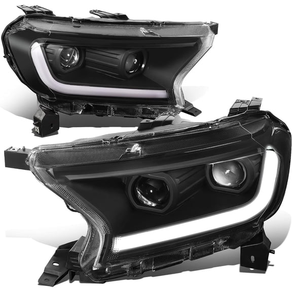 Headlights Sequential Turn Signal Start Up LED DRL Projector Compatible with 2019-2022 Ranger