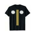 thumbnail image 1 of Headlights With Road Markings- Funny Halloween Costume Shirt T-Shirt, 1 of 7