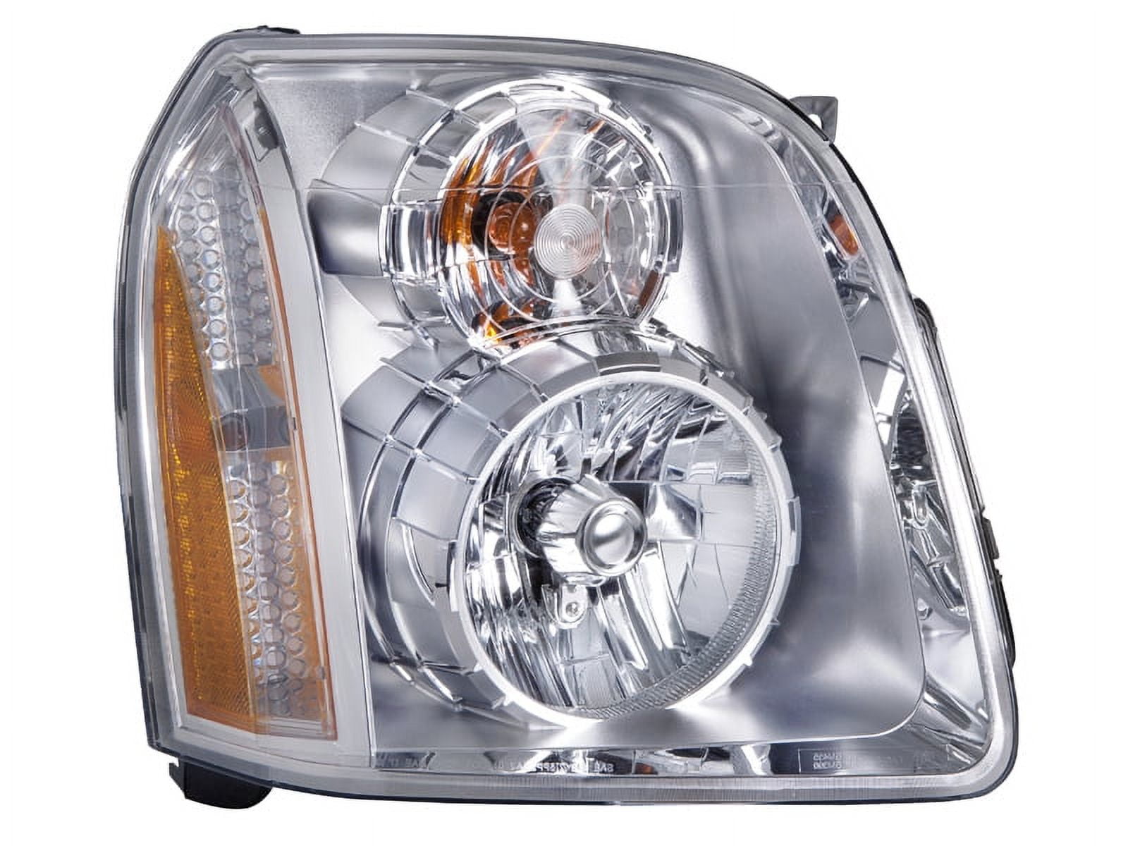 HeadlightsDepot Chrome Housing Halogen Headlight Compatible with