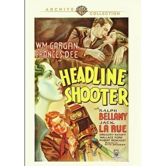 Headline Shooter (DVD), Warner Archives, Drama