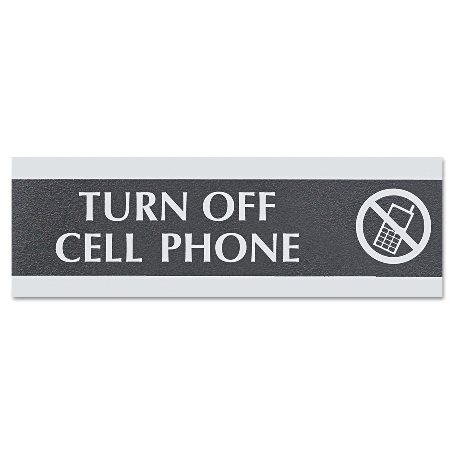 Century Series Office Sign,TURN OFF CELL PHONE, 9 x 3 Century Series Office Sign,TURN OFF CELL PHONE, 9 x 3