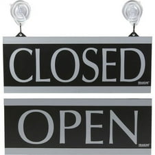 Shop Open and Closed Signs for Business in Bright and Wooden Styles