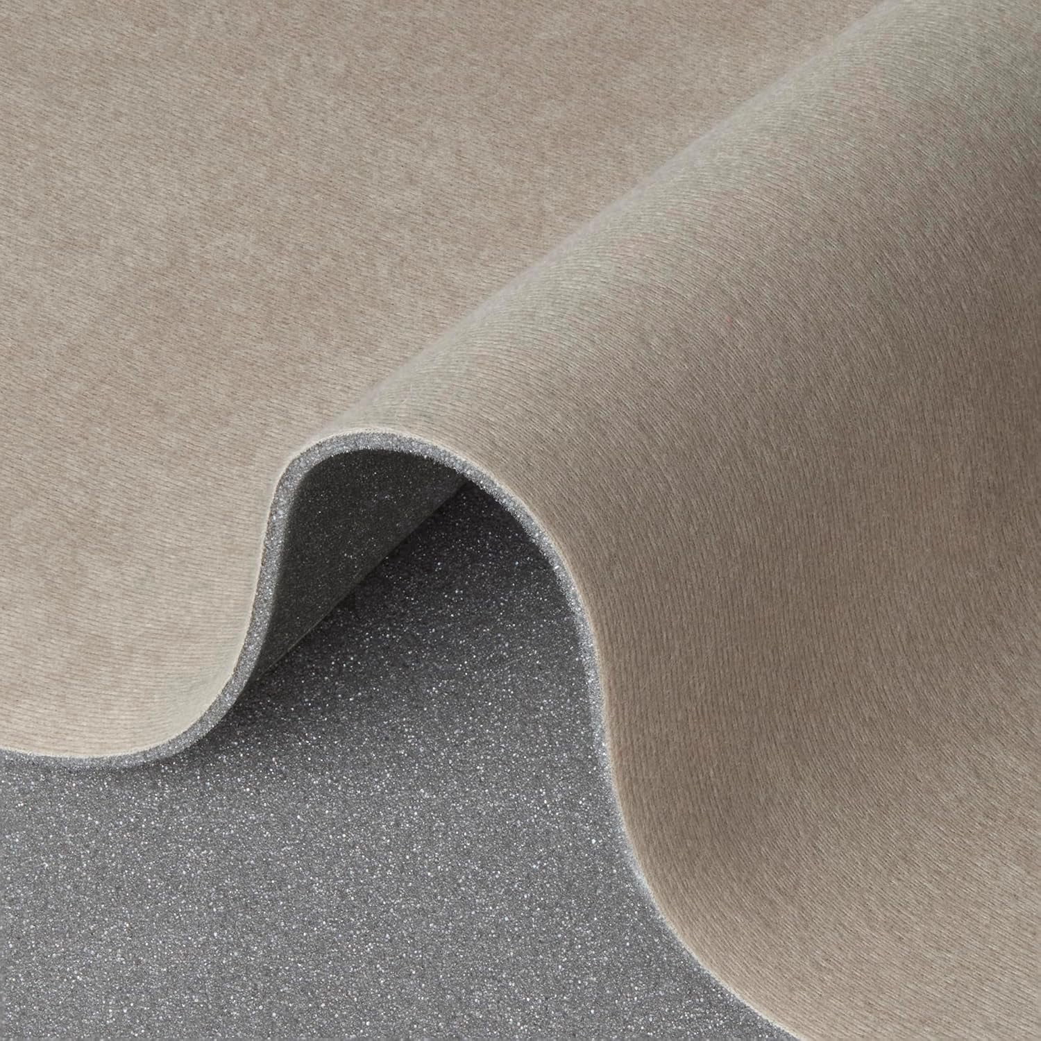 Headliner Fabric with Foam Backing - Automotive Roof Replacement Headliner Material for Car, SUV, Pickup, RV Interior Repair DIY 60"x36" (Beige)