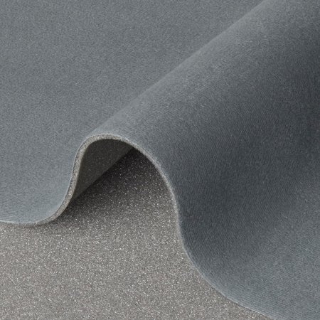 Headliner Fabric with Foam Backing - Automotive Roof Replacement Headliner Material for Car, SUV, Pickup, RV Interior Repair DIY - Cut By the Yard (Grey)