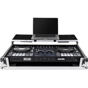 Headliner Flight Case for Rane Four and Performer with Laptop Platform and Wheels