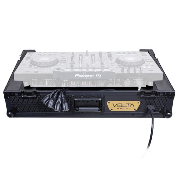 Headliner HL11006 Volta Power-Ready Flight Case for Rane Performer and Four DJ Controllers
