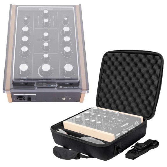 Headliner HL12009 Pro-Fit Case with Decksaver DS-PC-HLR2 Cover for R2 Rotary Mixer Package
