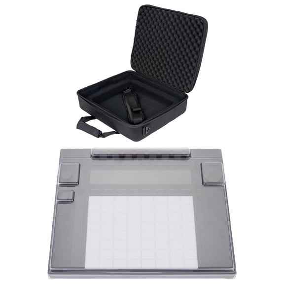 Headliner HL12011 Pro-Fit Case with Decksaver DS-PC-PUSH3 Cover for Ableton Push 3 Standalone Package