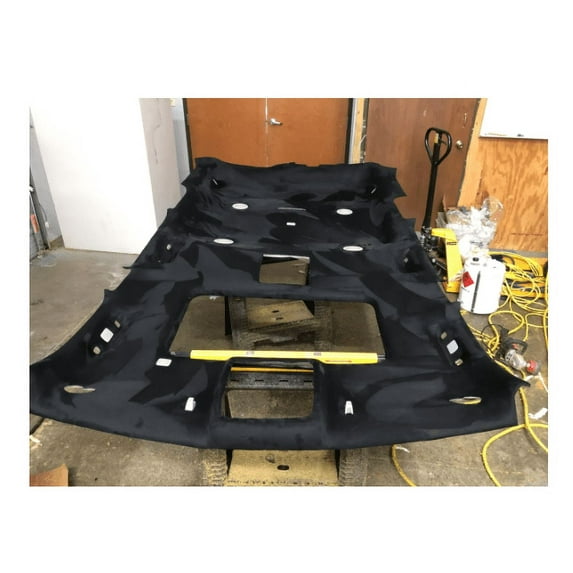 Headliner Magic Ceiling Repair Automotive Headliners, Fabric Black, 72" L x 60" W