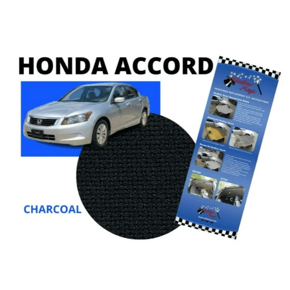 Headliner Magic Flat Knit Headliner Repair Fabric, 72" L x 60" W, for Honda Accord 2008 & Up