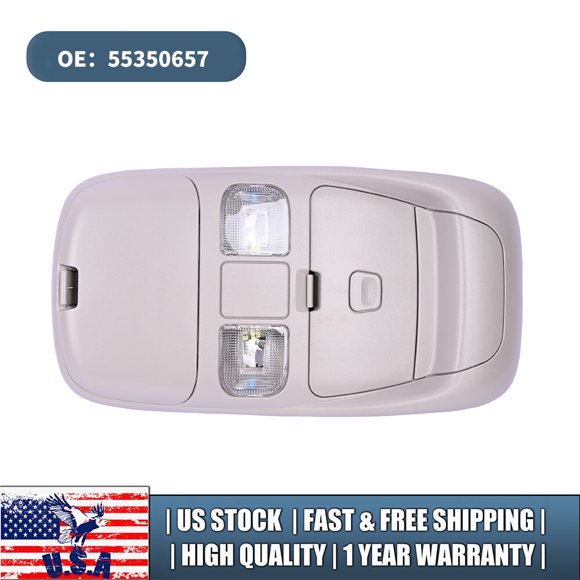 Fits For Dodge Ram 1500 2500 1998 1999 2000 2001 2002 55350657 Headliner With Mapped Light & Storage