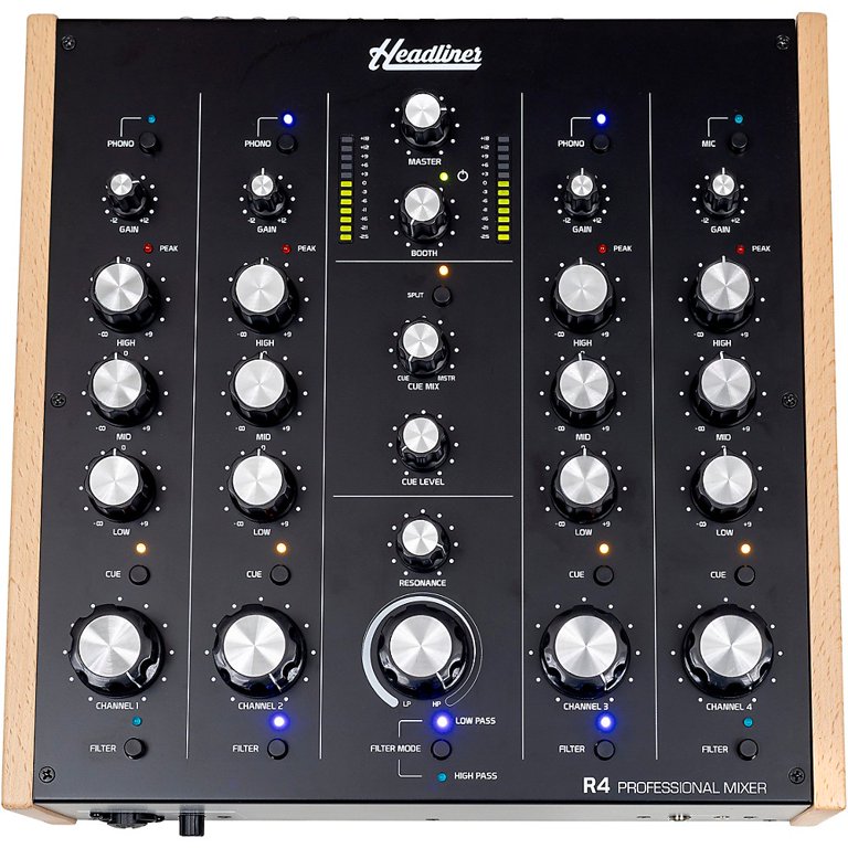 未使用品！Headliner R4 4chロータリーミキサー 箱傷み品 R4 Rotary DJ Mixer | Headliner LA