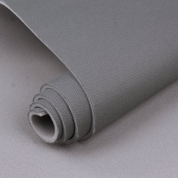 Headliner with Foam Backing Fabric Material Roof,Ceiling,Seat Ornament Anti-Dust Dark Gray 144" x 60"