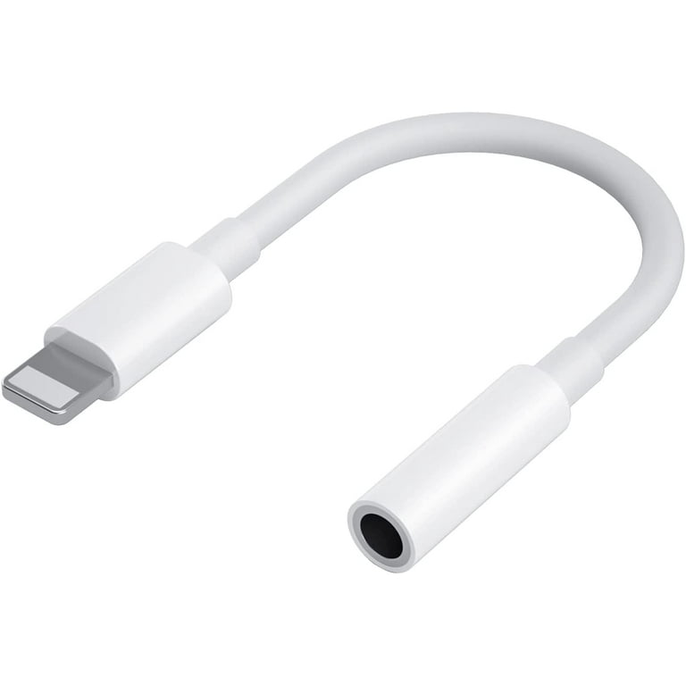 Headphone Adapter for iPhone to Jack Aux Audio Dongle Cable