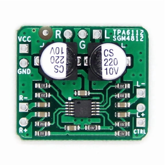 Headphone Amplifier Board 150 MW Audio Differential Balanced TPA6112 and SGM4812 HIFI Amp Module Speaker Module