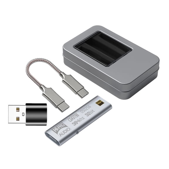 Headphone Amplifier CS43198 Decoding Chip DSD64-258 384Khz 32Bit Dongle Amp USB C To 3.5mm Earphone Amplifier