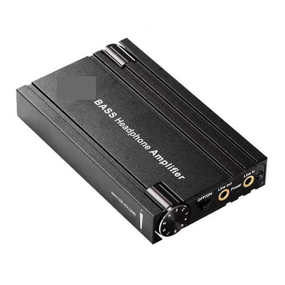 Headphone Amplifier Portable Earphone Amp with Bass Volume Control for Phones/Digital Player ,Bass & Treble Control